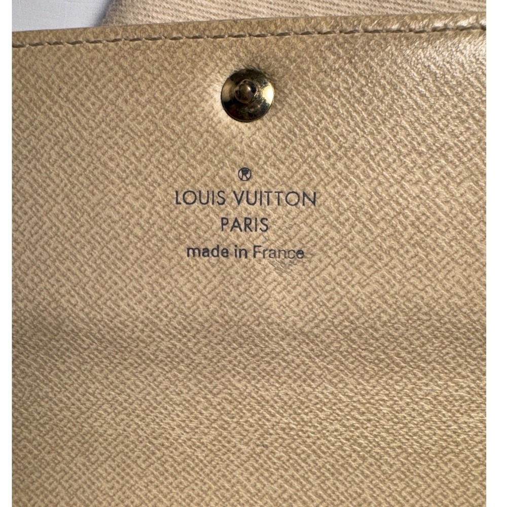 Louis Vuitton Damier Azure Sarah Wallet with Certificate of Authenticity - Picture 9 of 16
